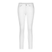 Monroe Super Skinny Jeans Dondup , White , Dames