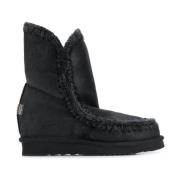 Winter Boots Mou , Black , Dames