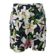 Dames Lilies Shorts Dolce & Gabbana , Multicolor , Dames