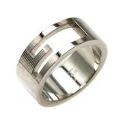 Pre-owned Silver rings Gucci Vintage , Gray , Dames