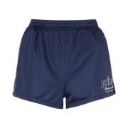 Mesh Discoshorts voor Actieve Vrouwen Sporty & Rich , Blue , Dames