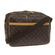 Pre-owned Canvas louis-vuitton-bags Louis Vuitton Vintage , Brown , Da...