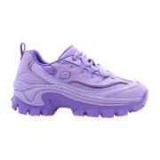 Glamour Sneaker Skechers , Purple , Dames