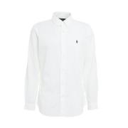 Custom Fit Sportshirt voor Heren Ralph Lauren , White , Heren