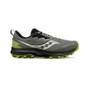 Peregrine 14 GTX Trail Hardloopschoen Saucony , Green , Heren