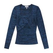 Long Sleeve Tops Munthe , Blue , Dames