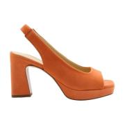 Deauville Sandaal Ctwlk. , Orange , Dames