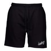 Zwarte Shorts Iceberg , Black , Heren