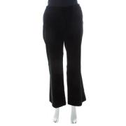Pre-owned Cotton bottoms Alexander McQueen Pre-owned , Black , Dames