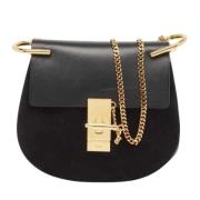 Pre-owned Leather crossbody-bags Chloé Pre-owned , Black , Dames