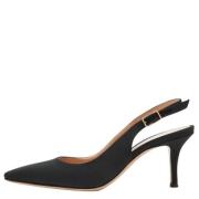 Pre-owned Canvas heels Gianvito Rossi Pre-owned , Black , Dames