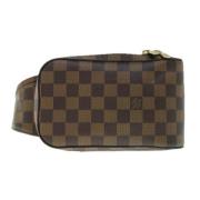 Pre-owned Canvas shoulder-bags Louis Vuitton Vintage , Brown , Dames