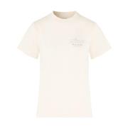 Crème Gezondheid T-Shirt voor Vrouwen Sporty & Rich , Beige , Dames