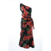 Lange jurk voor vrouwen - Elegante stijl Dolce & Gabbana , Multicolor ...