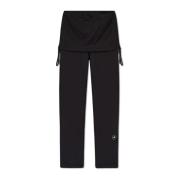 Sweatpants met logo Adidas by Stella McCartney , Black , Dames