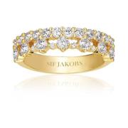 Livigno Ring Sif Jakobs Jewellery , Yellow , Dames