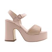 Fusion Sandaal Luca Grossi , Beige , Dames