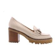 Elegant Lancelot Moccasin Pumps Luca Grossi , Beige , Dames