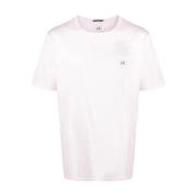 Heavenly Pink Mercerized T-Shirt C.p. Company , Pink , Heren