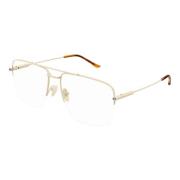 Ivory Havana Brilmontuur Gucci , Multicolor , Unisex