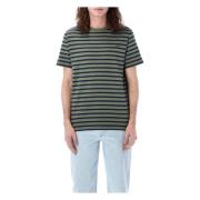 Isaac Gestreept T-Shirt A.p.c. , Green , Heren