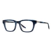 Striped Blue Eyewear Frames Barton Perreira , Blue , Unisex