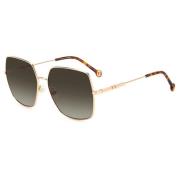 Gold Copper Sunglasses Carolina Herrera , Multicolor , Dames