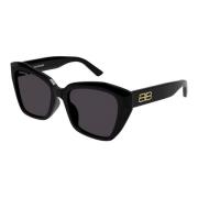 Black/Grey Sunglasses Balenciaga , Black , Dames