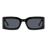 Black/Grey Sunglasses Dsquared2 , Black , Dames