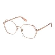 Rose Gold Eyewear Frames Guess , Pink , Dames