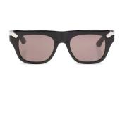 Zonnebril Alexander McQueen , Black , Dames