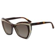 Havana/Light Brown Shaded Sunglasses Etro , Brown , Dames