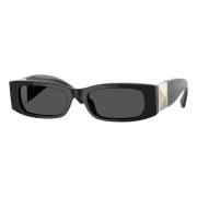 Black/Grey Sunglasses Valentino , Black , Dames