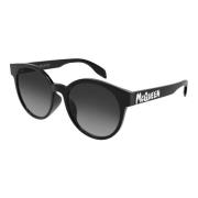 Black/Grey Shaded Sunglasses Alexander McQueen , Multicolor , Dames