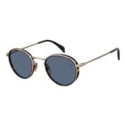 DB 1033/S Zonnebril in Havana Gold/Blue Eyewear by David Beckham , Mul...