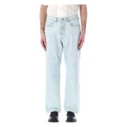 Vintage Loose-Fit Jeans met Unieke Details Our Legacy , Blue , Heren