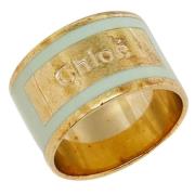 Pre-owned Plastic rings Chloé Pre-owned , Green , Dames