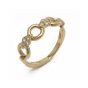Pre-owned Yellow Gold rings Dior Vintage , Yellow , Dames