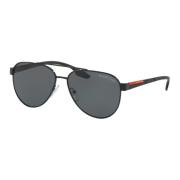 Sunglasses Prada Linea Rossa Stubb SPS 54T Prada , Black , Heren