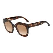 Havana/Bruin Getinte Zonnebril Isabel Marant , Brown , Dames