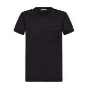 Papaia T-shirt Max Mara , Black , Dames