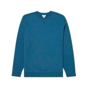 Sweatshirts Hoodies Sunspel , Blue , Heren