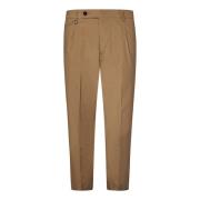 Trousers Golden Craft , Brown , Heren