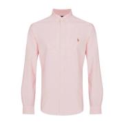 Overhemd met lange mouwen en knoopsluiting Ralph Lauren , Pink , Heren