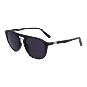 Black/Grey Sunglasses Sf1090S Salvatore Ferragamo , Black , Heren