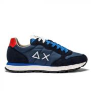 Blauwe Sneakers Sun68 , Multicolor , Heren