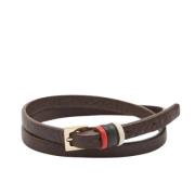Pre-owned Leather bracelets Carolina Herrera Pre-owned , Yellow , Dame...