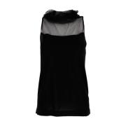 Sleeveless Tops Fabiana Filippi , Black , Dames