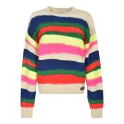 Round-neck Knitwear Dsquared2 , Multicolor , Dames