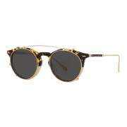 Brushed Gold/Black Sunglasses Eduardo OV 5483M Oliver Peoples , Multic...